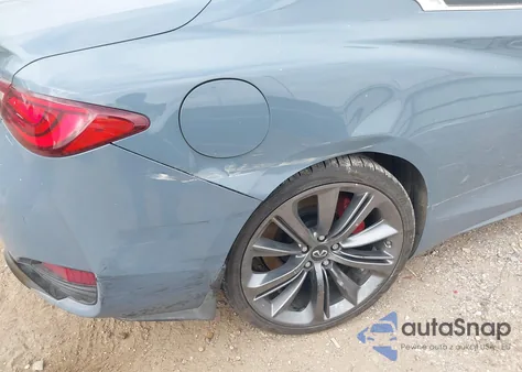 2022 Infiniti Q60 Red Sport 400 из США, поврежденный, VIN JN1FV7LK3NM660005